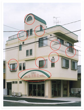 雨漏りを疑うべき箇所